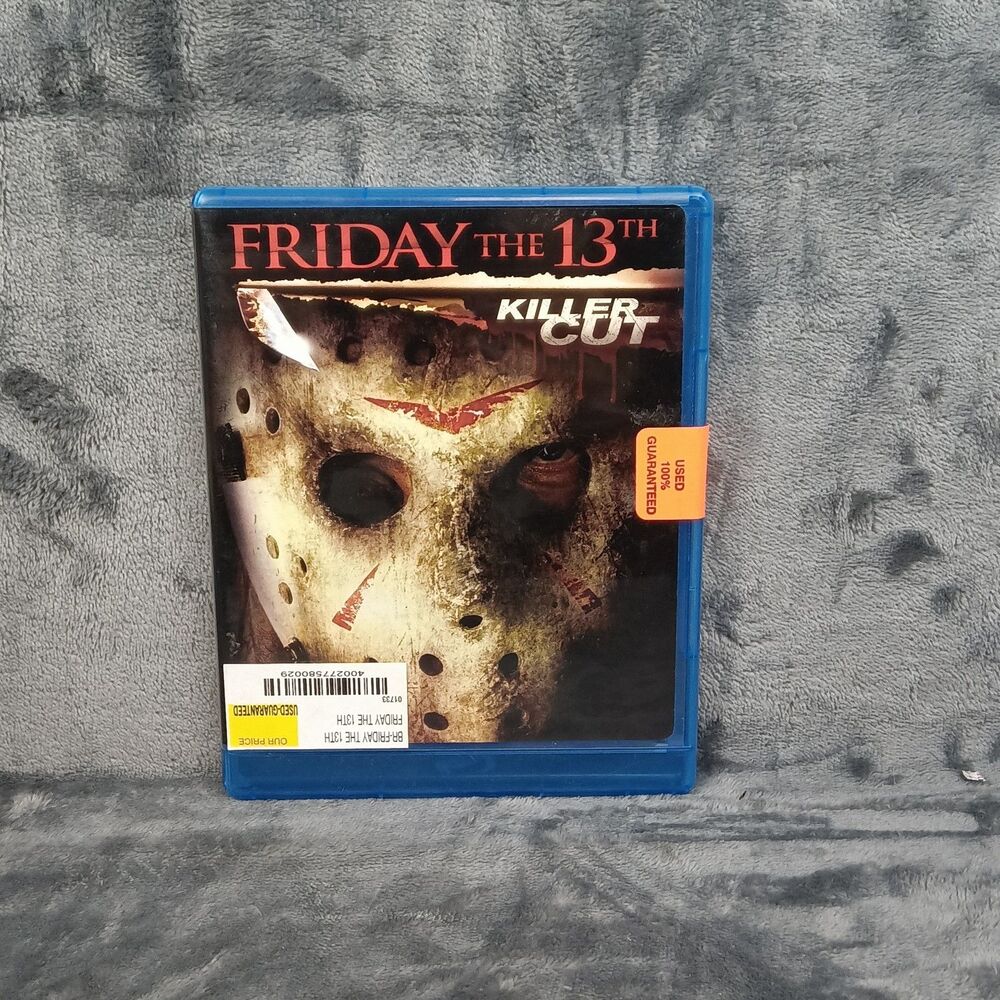 Friday the 13th  Killer Cut  Blu-Ray /DVD